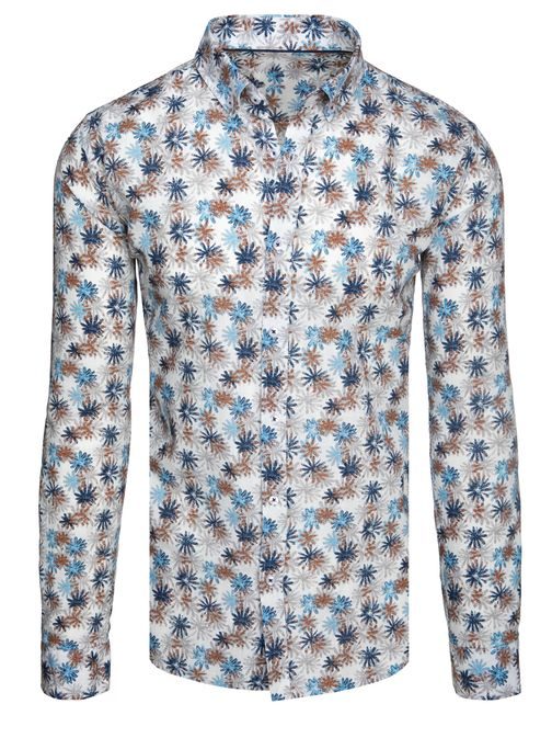 Zanimiva moška majica s cvetličnim vzorcem