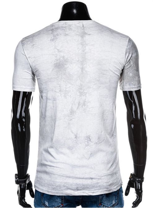 Majica s kratkimi rokavi v sivi barvi S1309