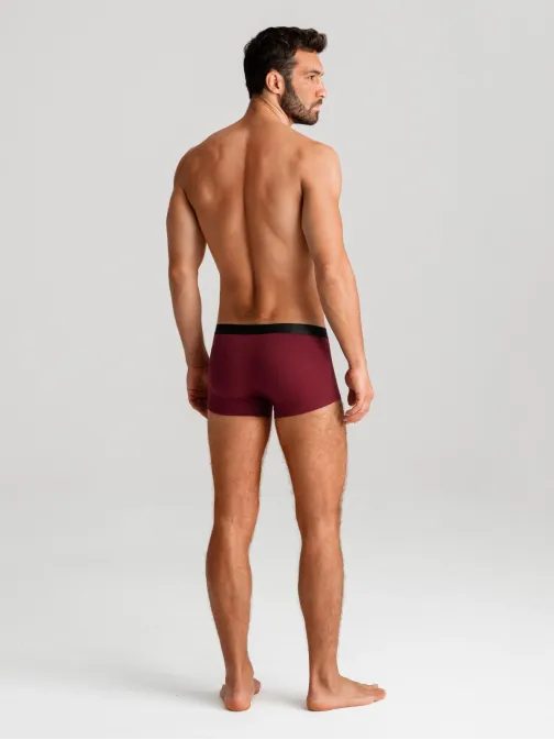 Stilske temno rdeče boksarice U286