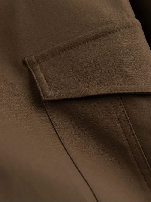 Oljčne moške tovorne hlače V2 PACG-0178