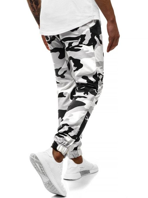 Edinstvene črno bele jogger hlače OZONEE A/367