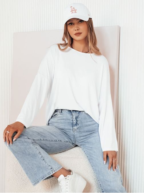 Oversize ženska bela bluza Bafina