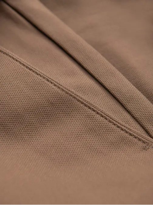 Moške svetlo rjave chinos hlače slim fit V2 PACP-0186