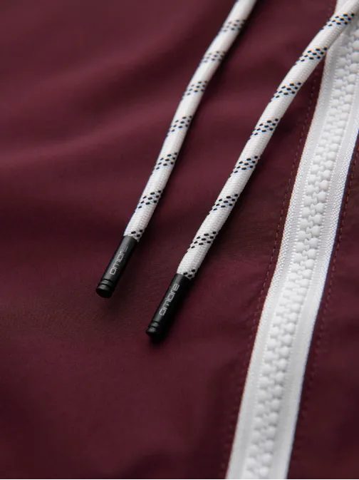 Funkcionalna bordo-siva prehodna športna jakna V3 JANP-0225