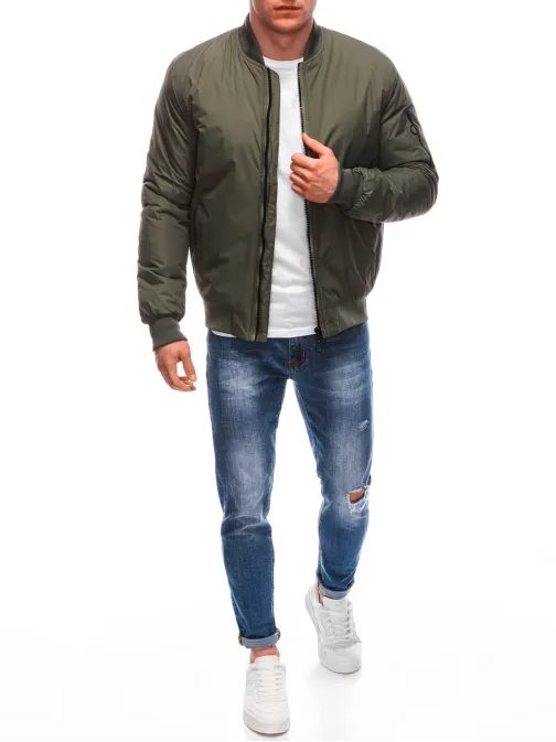 Originalna olivna prehodna jakna C532