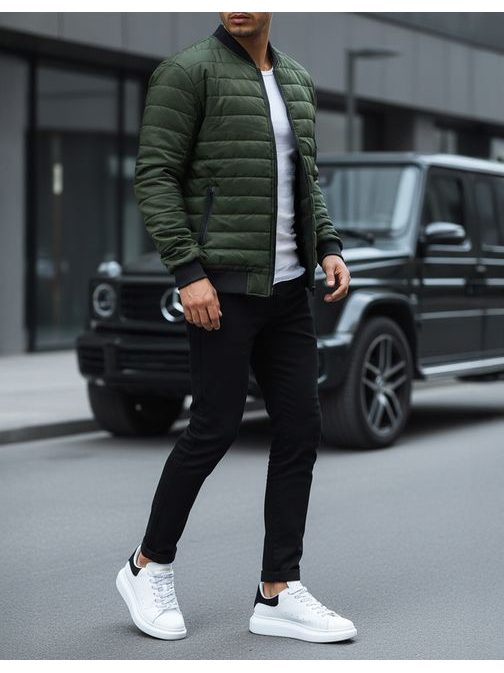 Stilska bomber jakna zelena