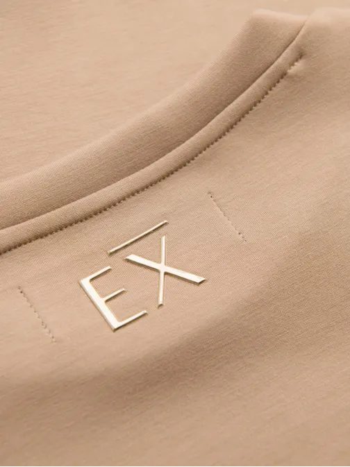 Moderna bež majica s kapuco V3 OM-SNBC-0199