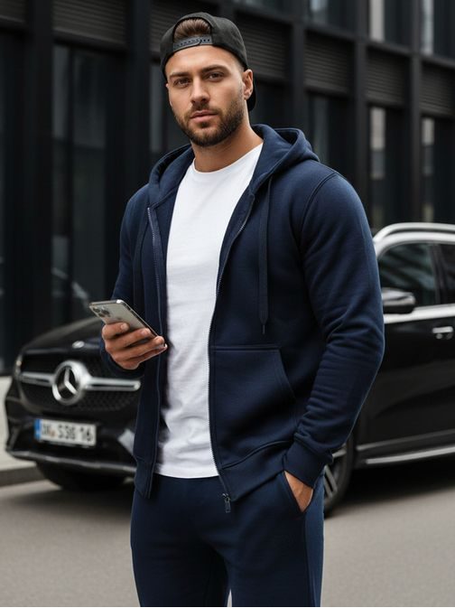 Granat pulover s kapuco