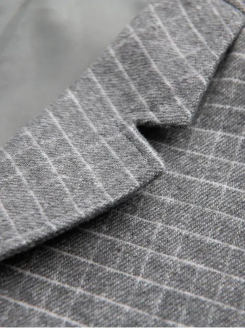 Edinstveni siv karo telovnik V2 BLZV-0110