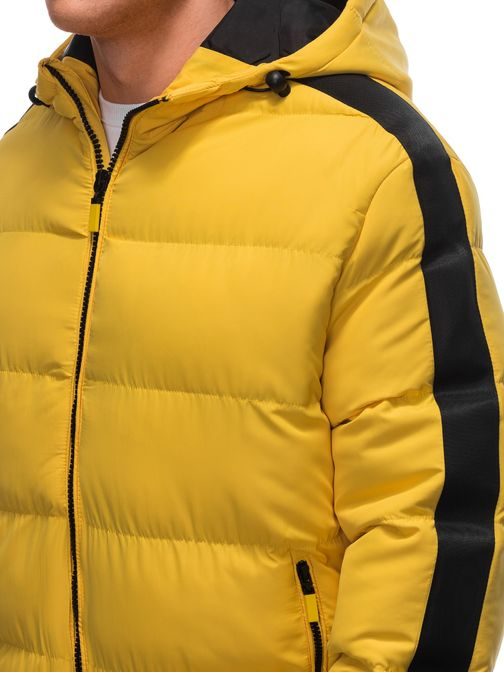 Prešita rumena zimska jakna V7 EM-JAHP-0101