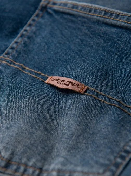 Moderne temno modre moške kavbojke V2 PADP-0254