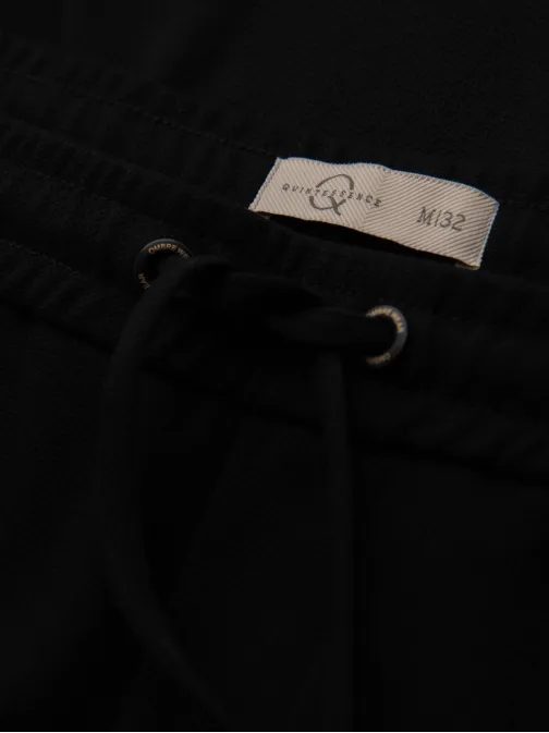 Elegantne moške športne hlače črne V2 OM-PACP-0283