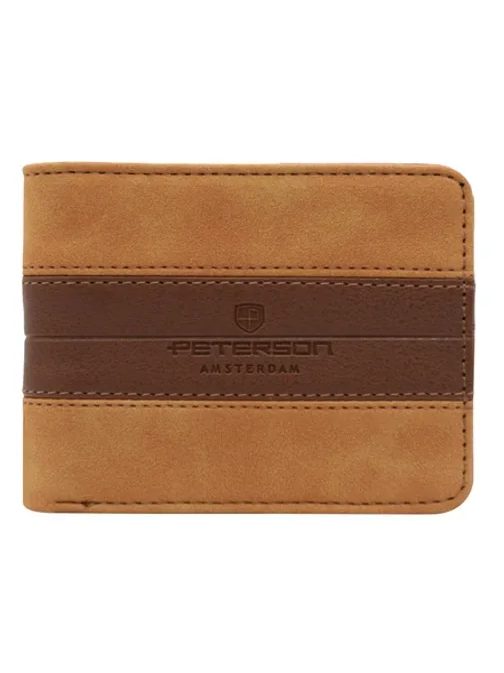 Moška denarnica v rjavih odtenkih