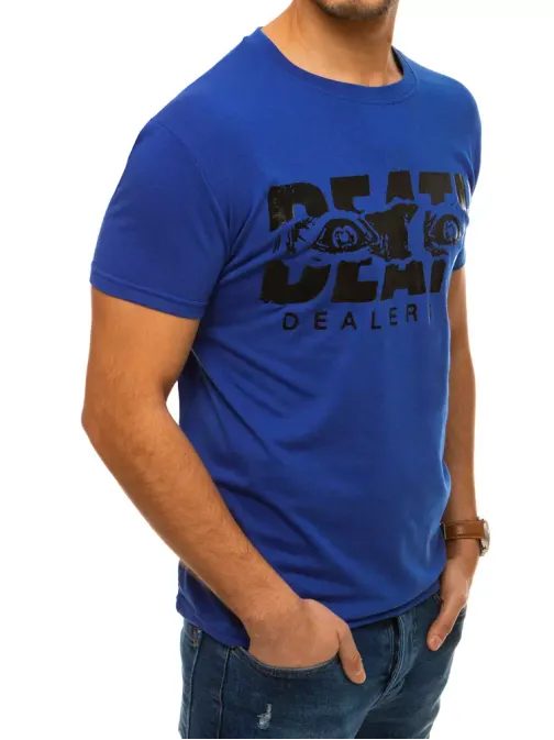 Trendovska modra majica DEATH