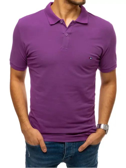Polo majica v vijolični barvi