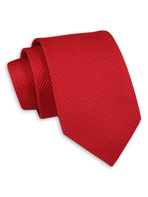 Rdeča štukaturna moška kravata