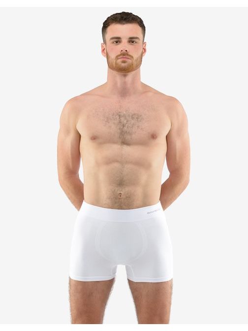 Udobne bele moške boksarice ECO bamboo