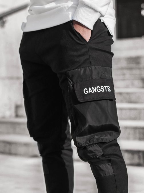 Stilske črne jogger hlače G/11131