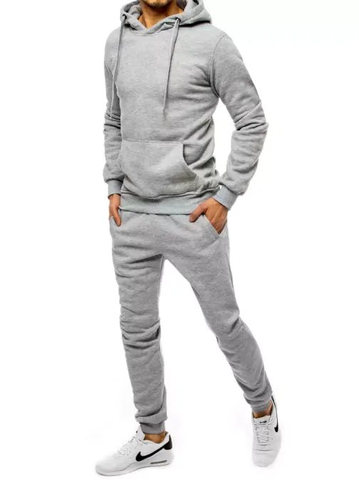 Tekaška obleka v svetlo sivi barvi