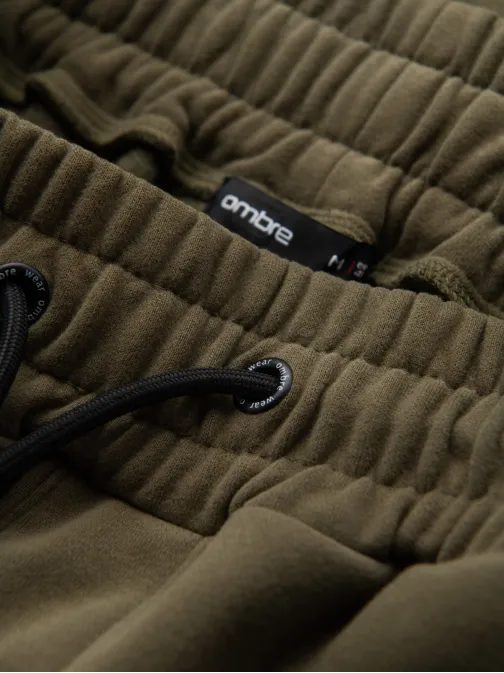 Športne olivne športne hlače V4 SRSK-0138