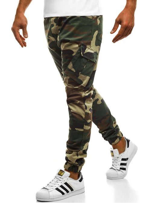 Vojaške trendovske jogger hlače A/0853