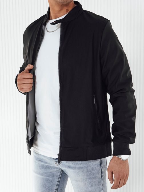 Odlična črna softshell jakna brez kapuce