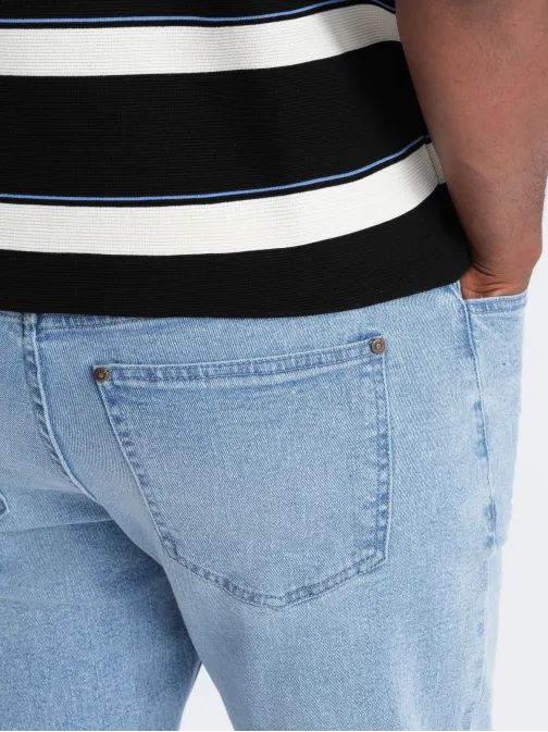 Originalne svetlo modre moške kavbojke V2 PADP-0162