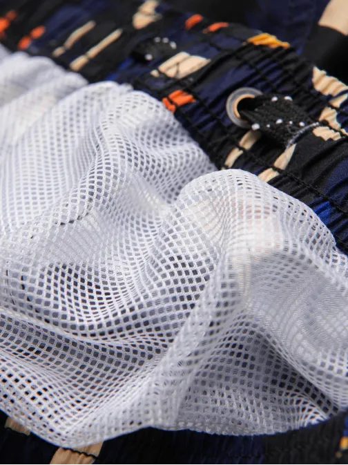 Črno modre kopalke tukan V1 SRBS-0140