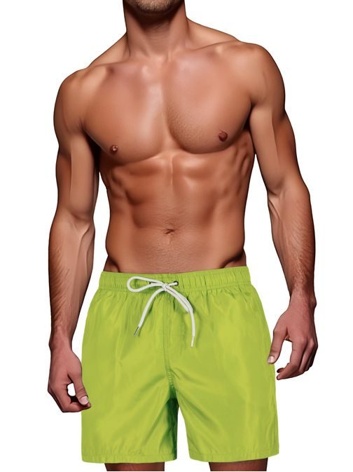 Sodobne svetlo zelene moške kopalke