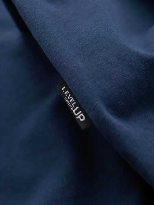 Temno modra majica prostega kroja  V9 TSBC-0267