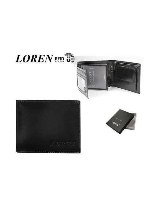 Loren denarnica v črni barvi
