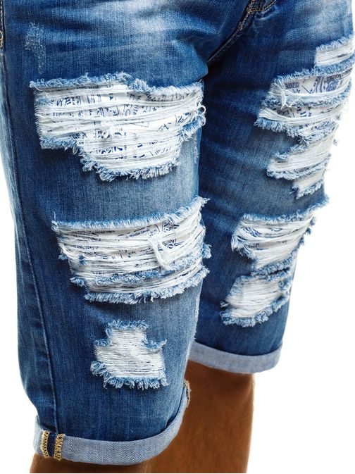 Stilske raztrgane jeans kratke hlače kraťasy OZONEE V/2245