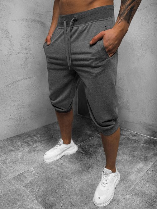 Tričetrt hlače v grafitni barve JS/XW07/5Z