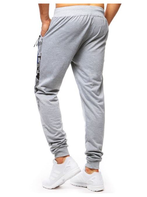 Svetlo siva trenirka z maskirnim pasem