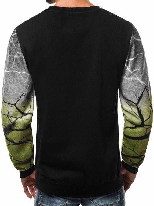 Trendovski moški pulover zelen OZONEE JS/TX15