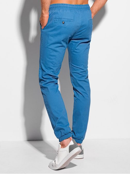 Udobne modre jogger hlače P1091