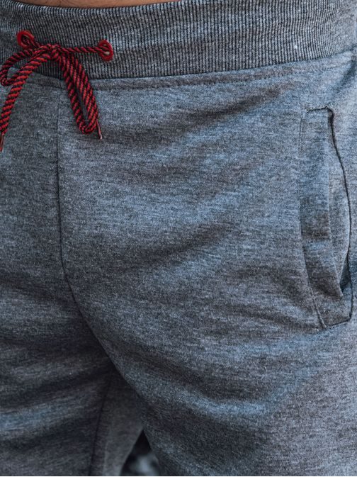 Moške dizajnerske športne hlače v antracitni barvi