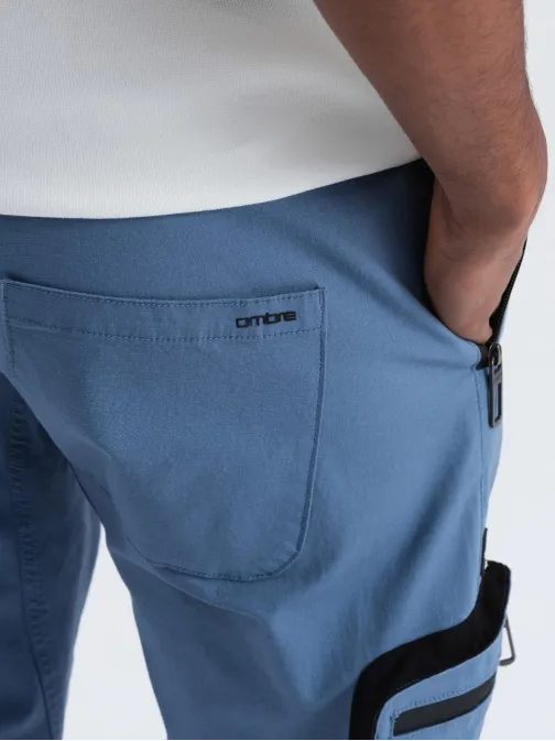 Brezčasne modre jogger hlače V7 PAJO-0135