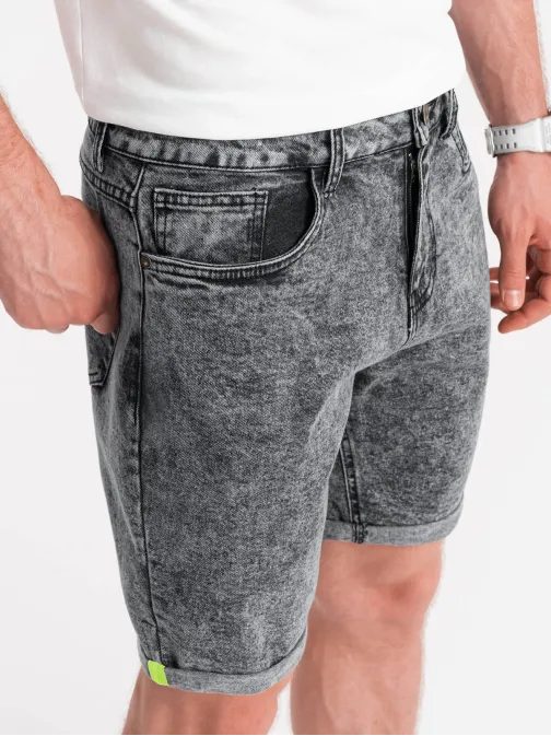Stilske sive jeans kratke hlače V3 SRDS-0117