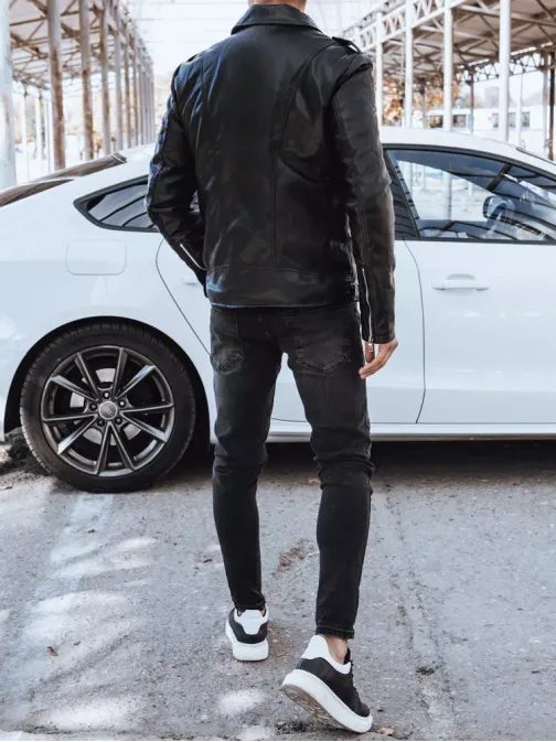 Stilska črna moška sky jankna