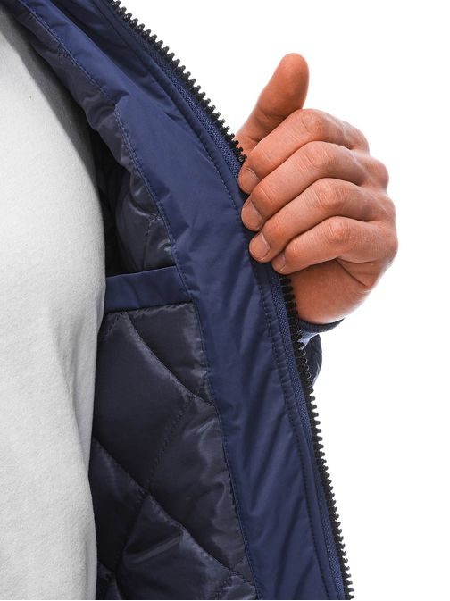 Originalna temno modra prehodna jakna C532