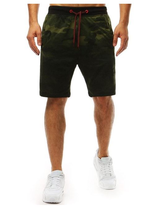 Zanimive zelene army kratke hlače
