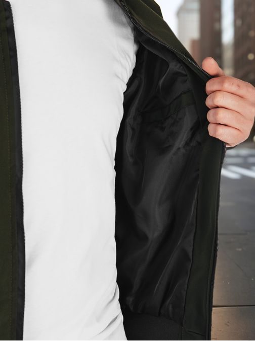 Modna zelena bomber jakna