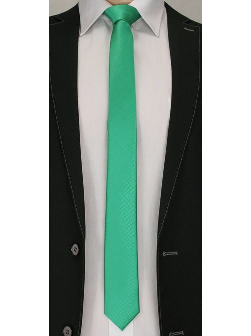 Trendovska kravata v zeleni barvi