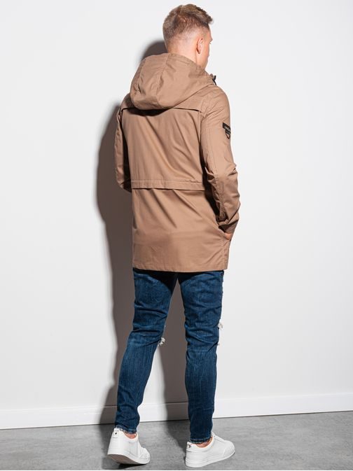 Prehodna jakna v temno bež barvi C456