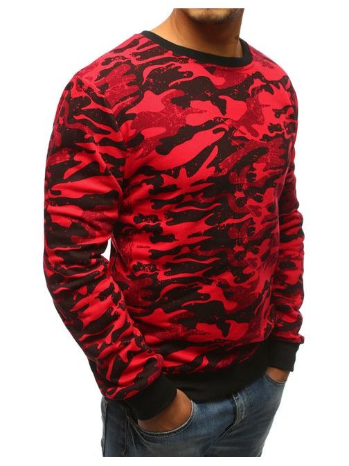 Army rdeč trendovski pulover