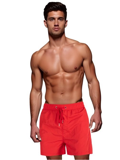 Modne rdeče moške kopalke