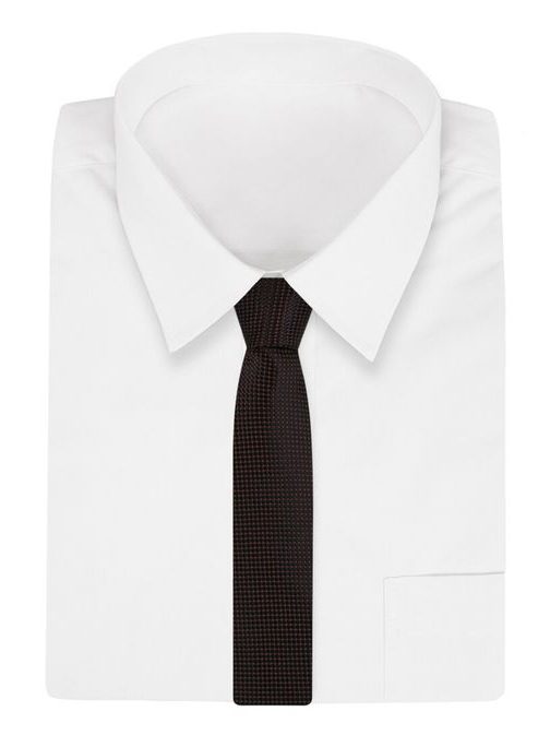 Nenavadna črna kravata za moške
