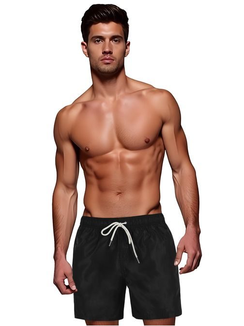 Sodobne črne moške kopalke