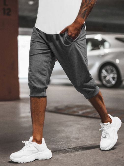 Tričetrt hlače v grafitni barve JS/XW07/5Z